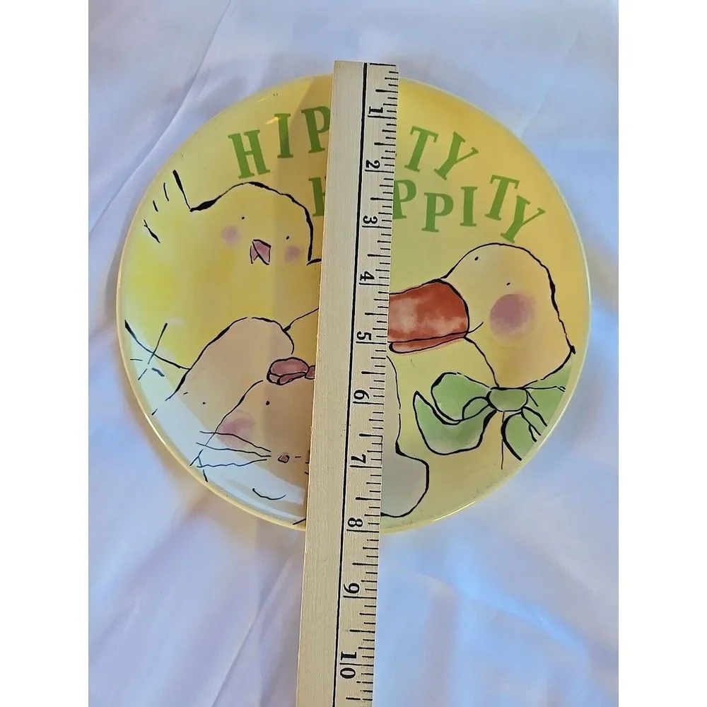 Vintageg Rosanna Chick Bunny And Duck ‎ 8 Inch Plate  In Perfect Condition